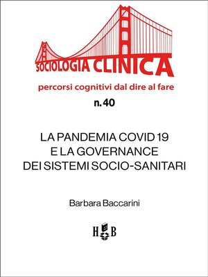 cover image of La Pandemia Covid 19 e la Governance dei Sistemi socio-sanitari